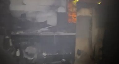 3 çocuklu annenin yaşadığı ev yandı