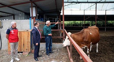 'Anneleri Aşılat, Buzağını Yaşat' projesi eğitim toplantısı Ortaca'da gerçekleştirildi