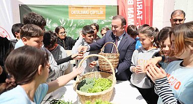 'Okuldaki çiftlik' proje uygulaması devam ediyor
