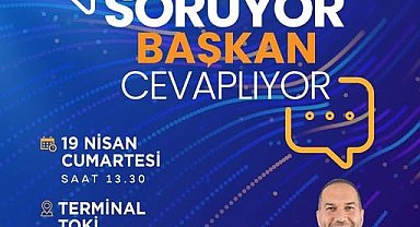 'Vatandaş Soruyor, Başkan Cevaplıyor' programı ile sorular doğrudan Başkan Özdemir'e sorulacak