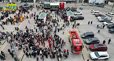 'Yeşil Vatan Tırı' 2 bine yakın miniği hem eğlendirdi hem de bilinçlendirdi