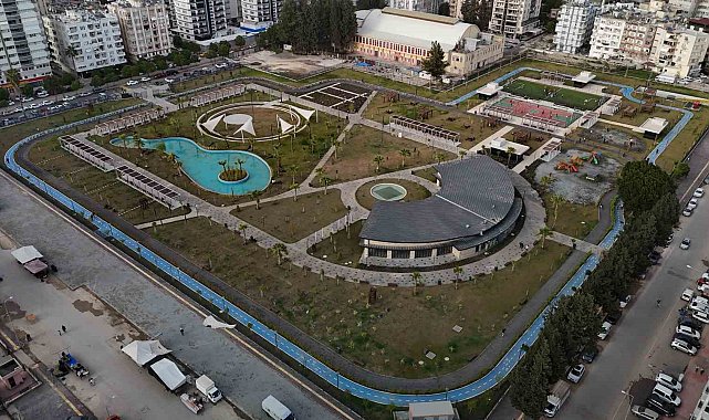 40 bin metrekarelik Millet Bahçesini vatandaşlar kullanmaya başladı