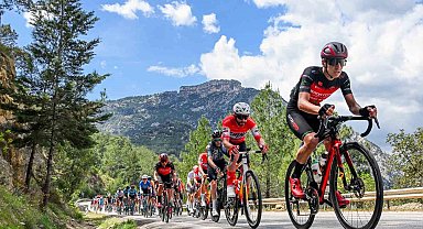 7. Tour of Mersin Uluslararası Bisiklet Turu'nda 2. etap tamamlandı