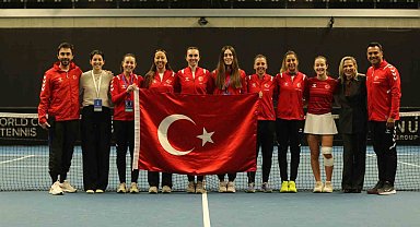 A Milli Kadın Tenis Takımı, Fransa'yı mağlup etti