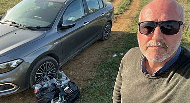 Abbaslık mevkiinde günde onlarca çöp çıkıyor