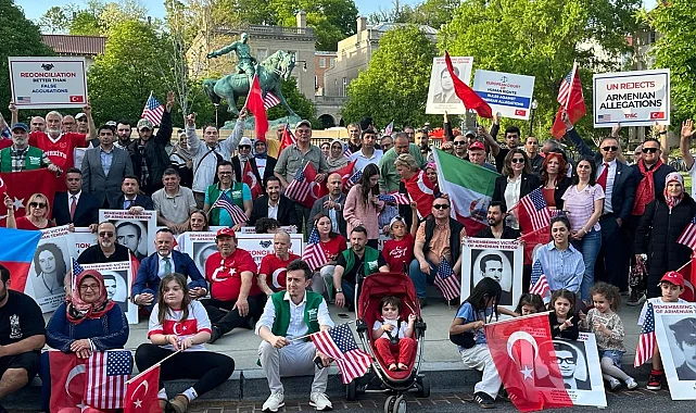 ABD'de Türklerden 'sözde soykırım' tepkisi