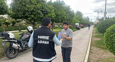 Adana'da 38 bin kişi uyuşturucu hakkında bilgilendirildi
