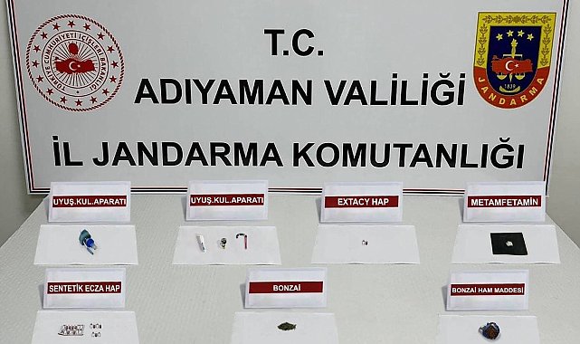 Adıyaman'da jandarmadan uyuşturucu operasyonu: 17 şahsa işlem yapıldı