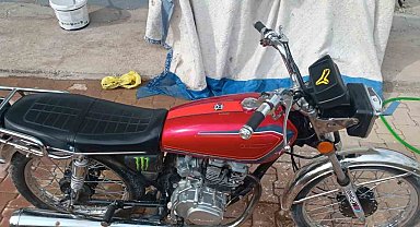 Adıyaman'da park halinde motosiklet çalındı