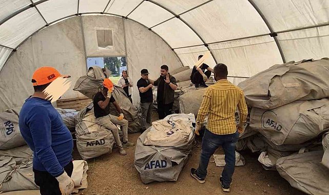 AFAD çadırları muhtemel afetlere hazırlandı