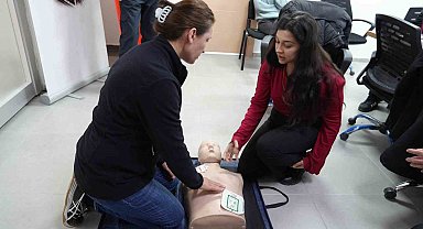 Afet müdahale ekibine ilk yardım eğitimi