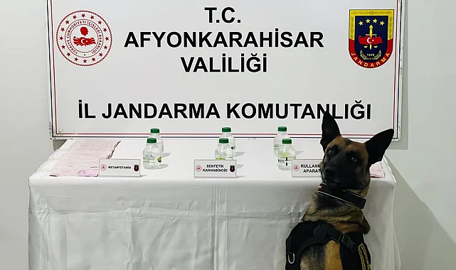 Afyon'da uyuşturucu operasyonu!