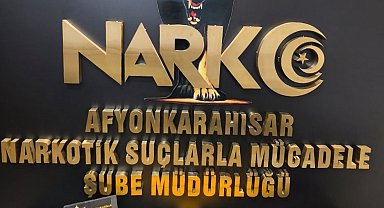 Afyonkarahisar'da uyuşturucu operasyonu
