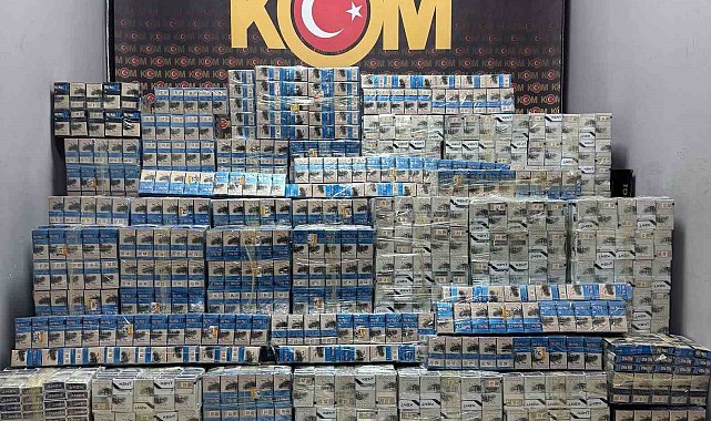 Ağrı'da 7 bin 950 paket kaçak sigara ele geçirildi