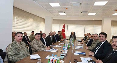 Ağrı'da düzensiz göç ve sınır güvenliği masaya yatırıldı