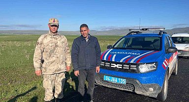 Ağrı'da kayıp vatandaş jandarma ekiplerince bulundu