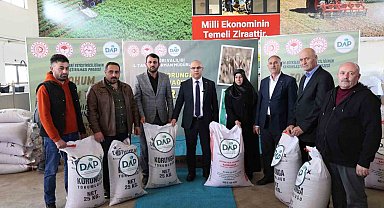 Ağrı'da tarım ve hayvancılığa 120 tonluk güç