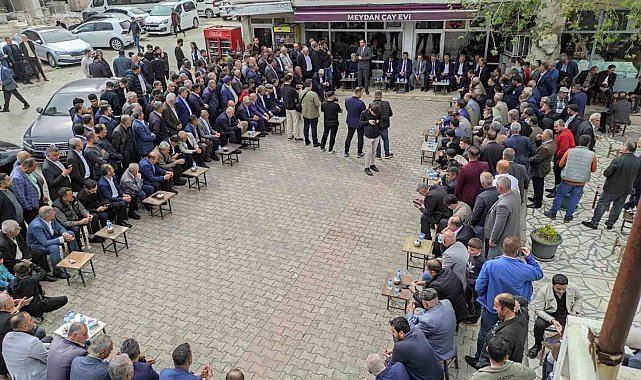 AK Parti Batman İl Başkanı Şansi, bayramlaşma programına katıldı