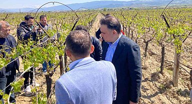 AK Parti'li Baybatur çiftçilerin sorunlarını dinledi