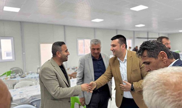 Akçadağ'da bayramlaşma töreni