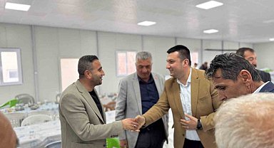 Akçadağ'da bayramlaşma töreni