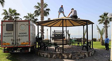 Akdeniz'de parklar yenileniyor