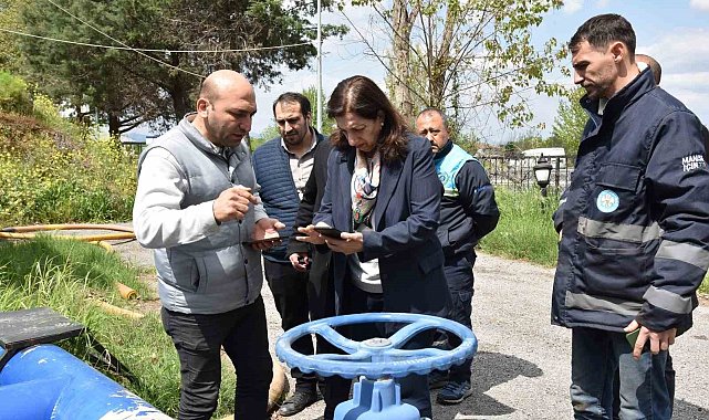 Akpınar İçme Suyu Tesisinde kesintisiz su için yoğun çalışma