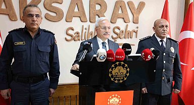 Aksaray'da asayiş bilgilendirme toplantısı