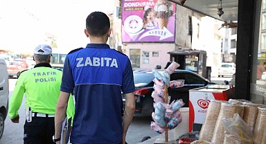 Alaca'da kaldırım işgallerine geçit verilmiyor