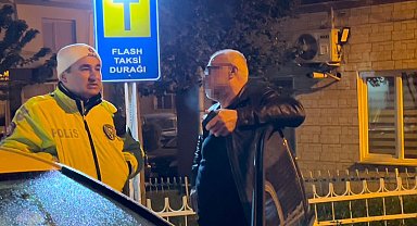 Alkollü sürücü ehliyeti kaptırınca "Daha şimdi içtim ne çabuk çıktı" diye isyan etti