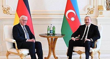 Almanya Cumhurbaşkanı Steinmeier, Aliyev ile görüştü