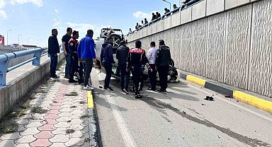 Alt geçitte yaşanan kazayı film gibi izlediler