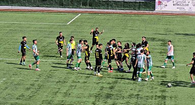 Amatör lig müsabakalarında arbedeler