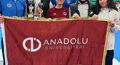 Anadolu Üniversitesi sporcuları TÜSF müsabakalarından madalya ile döndü