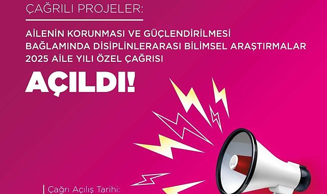Anadolu Üniversitesinden Aile Yılı'na özel bilimsel araştırma çağrısı