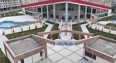 Ankara 'Sincan Fatih Yüzme Havuzu'nda çalışmalar tam gaz