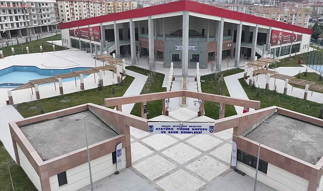 Ankara 'Sincan Fatih Yüzme Havuzu'nda çalışmalar tam gaz