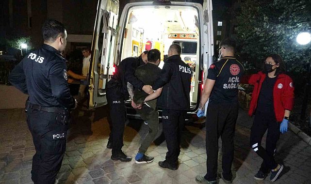 Anne-babasını odaya kilitledi, ekiplere ecel terleri döktürdü