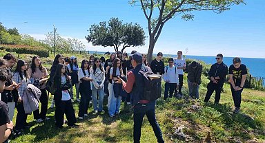 Antalya'da iklim liderleri sahada