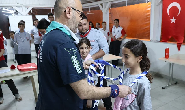 Antalya'da yeni izciler yetiştiriyor