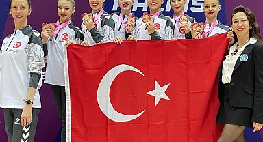 Antalyasporlu milli cimnastikçilerden Sofya'da 4 bronz madalya