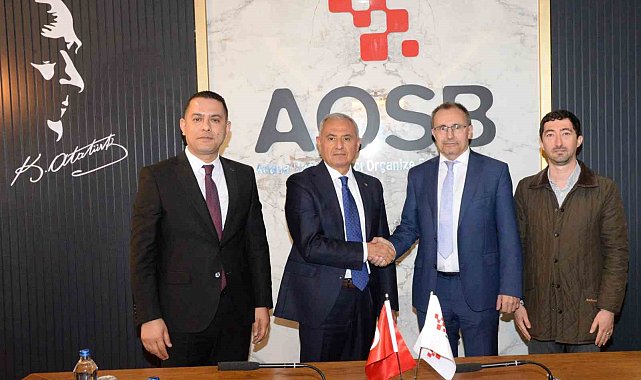 AOSB'den çevre dostu yatırım: Çamur kurutma tesisi protokolü imzalandı