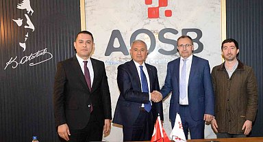 AOSB'den çevre dostu yatırım: Çamur kurutma tesisi protokolü imzalandı