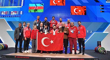 Avrupa Halter Şampiyonası'nda üçüncü günde 6 madalya