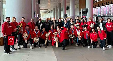Avrupa şampiyonu Para Atletizm Milli Takımı yurda döndü