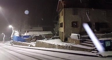 Ayder Yaylası beyaza büründü