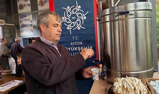 Aydın Büyükşehir Belediyesi Kent Lokantaları'nda çay 1 lira