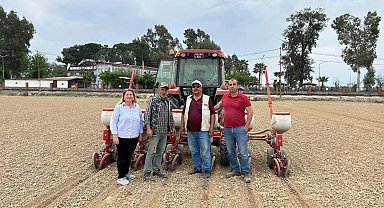 Aydın'da beyaz altın toprakla buluştu: Pamuk ekimleri başladı
