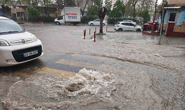 Aydın'da sağanak etkili oldu