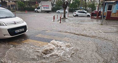 Aydın'da sağanak etkili oldu